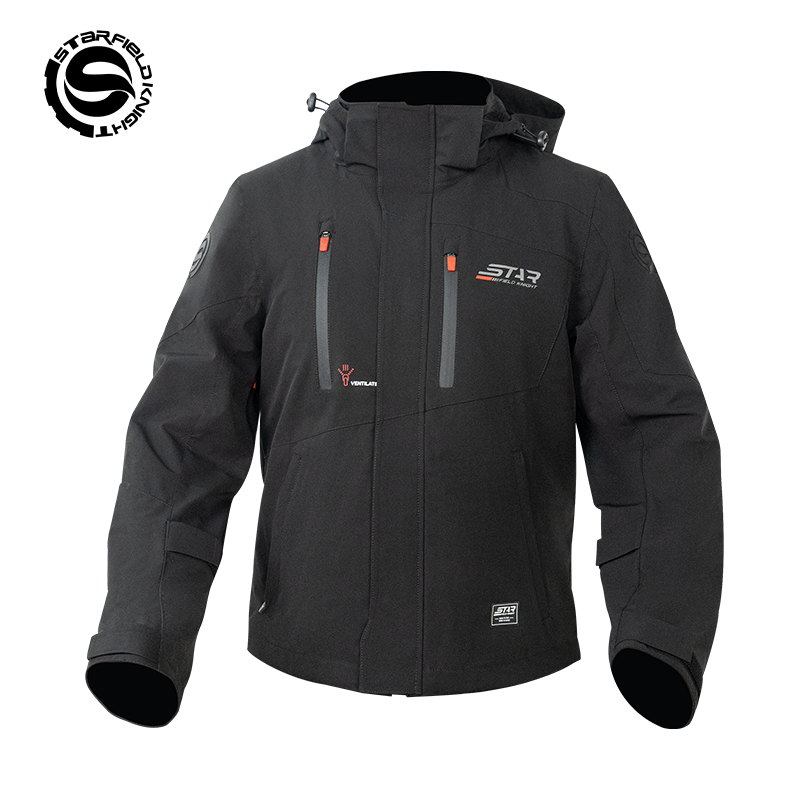 Quality Winter Clothing Jacket - Blouson Moto Star Field Knight Haute