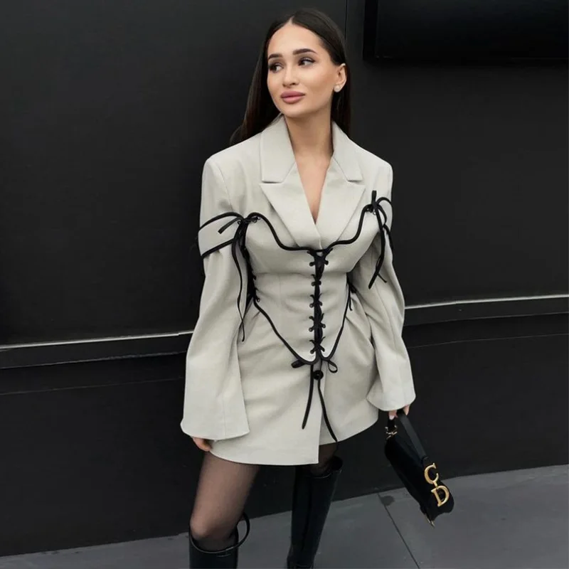 Winter Clothing Ladies - Ensemble de robes mi-longues pour femmes,