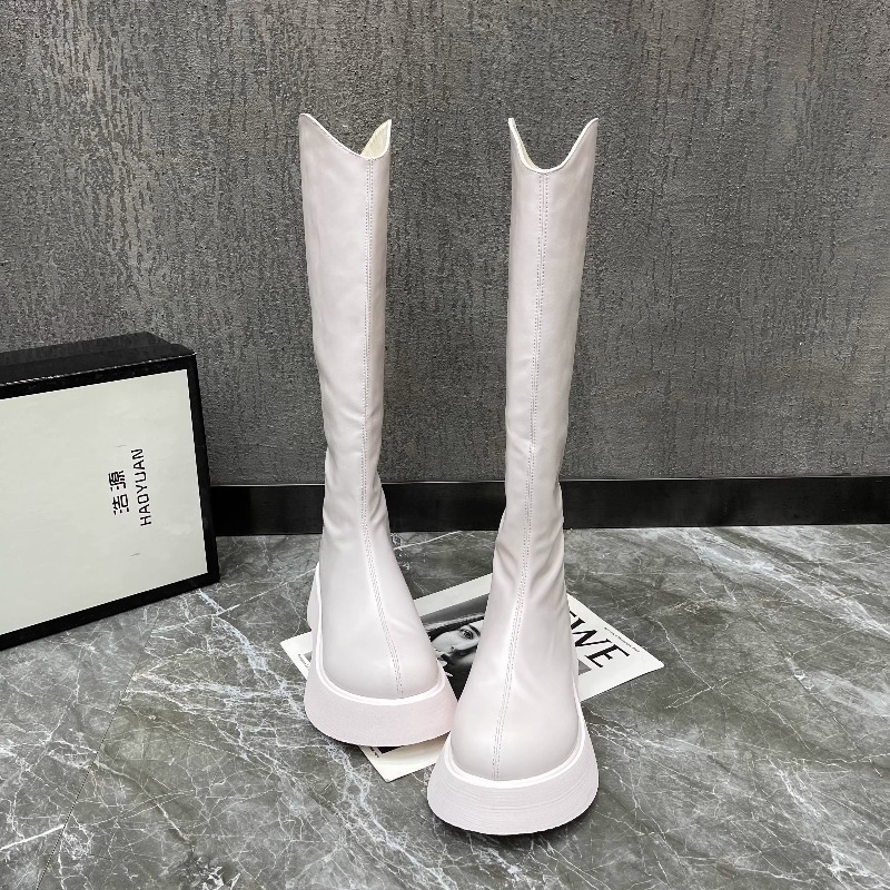 Winter Clothing Korea - Nouvelles bottes hautes antidérapantes simples à