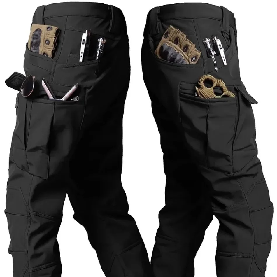 Winter Clothing Items - Pantalon cargo tactique en polaire imperméable