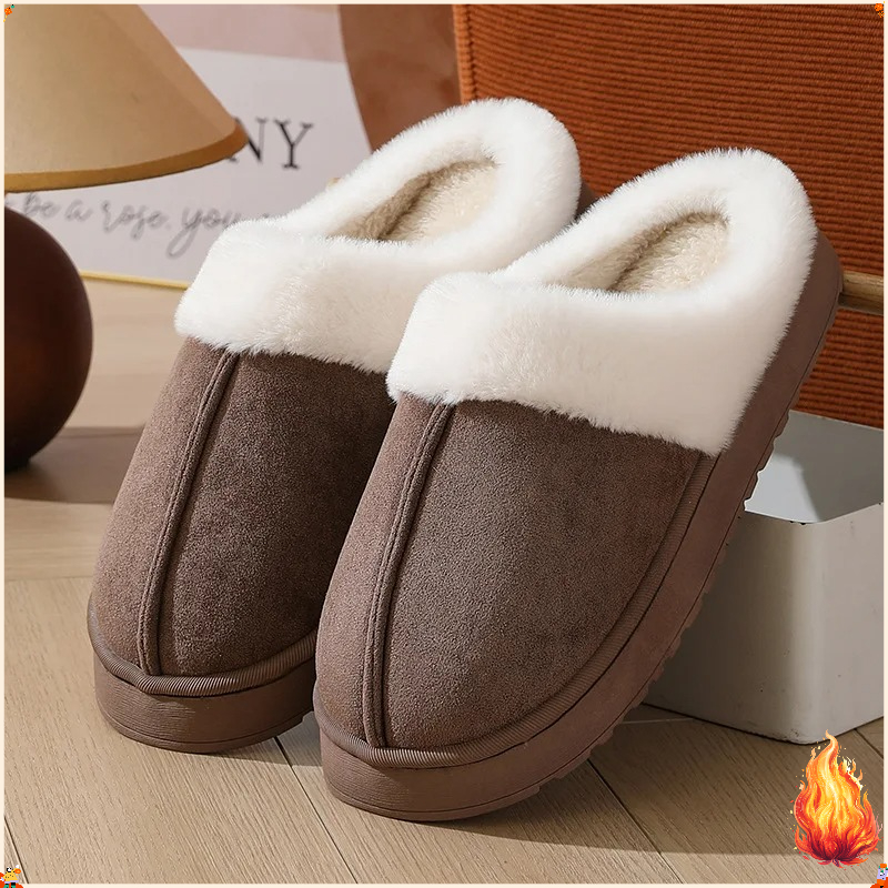 Winter Clothing Korea - Chaussons en peluche unisexe 2026 en
