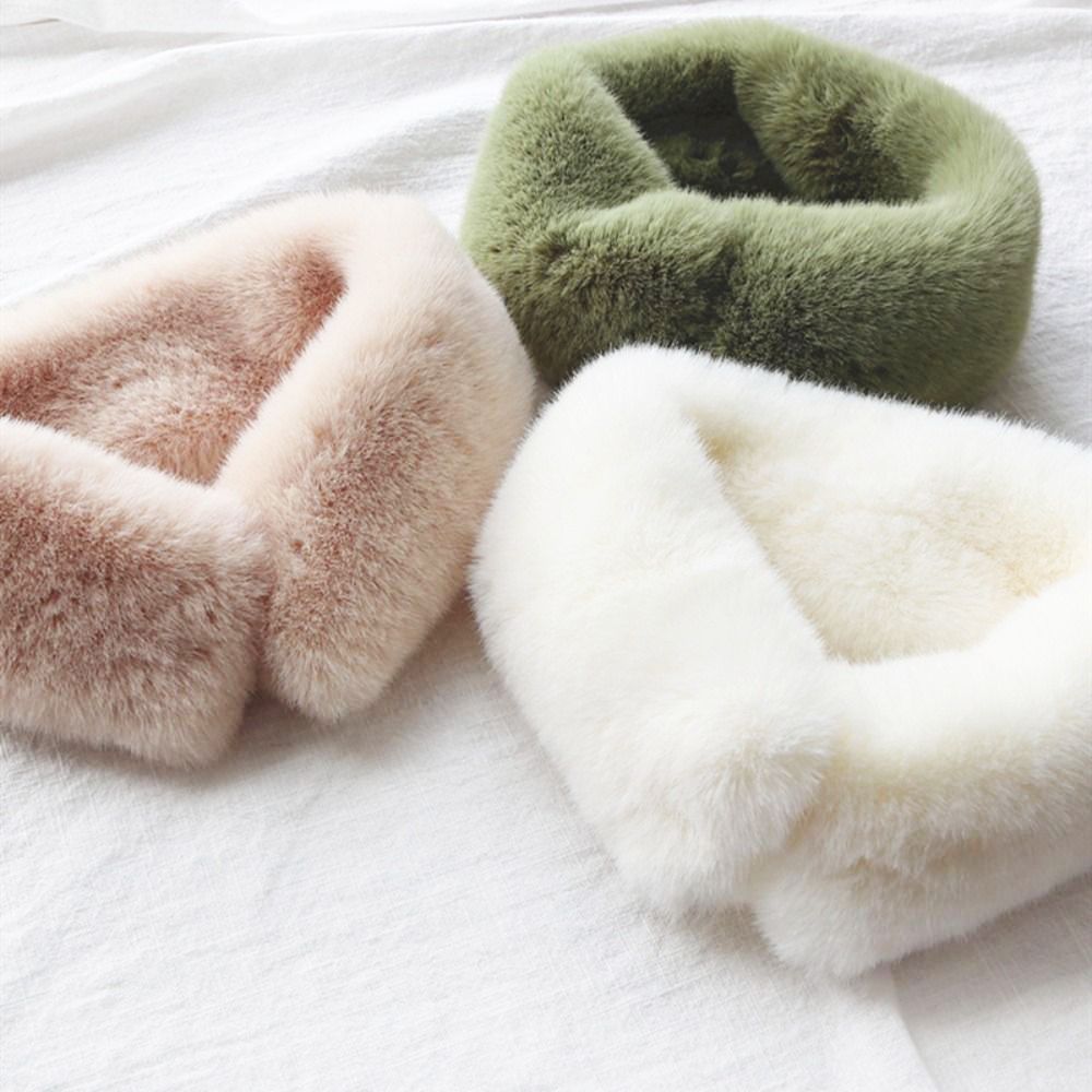 Winter Clothing Items - Cache-cou en Fausse Fourrure de Vison