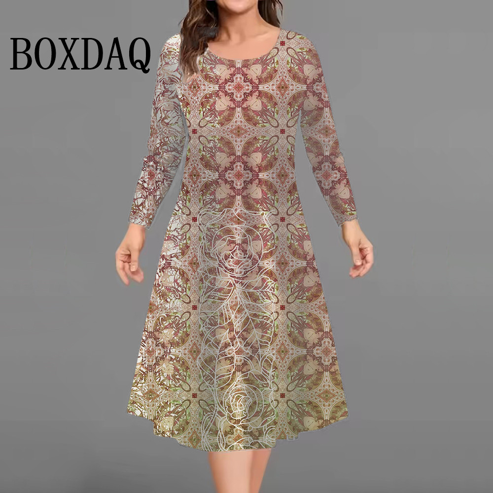 Winter Clothing Plus Size - Nouvelle mode élégante femmes robes automne