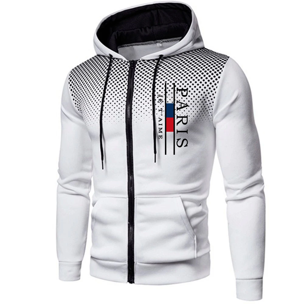 Quality Winter Clothing Jacket - Sweat-shirt à capuche pour hommes, impression