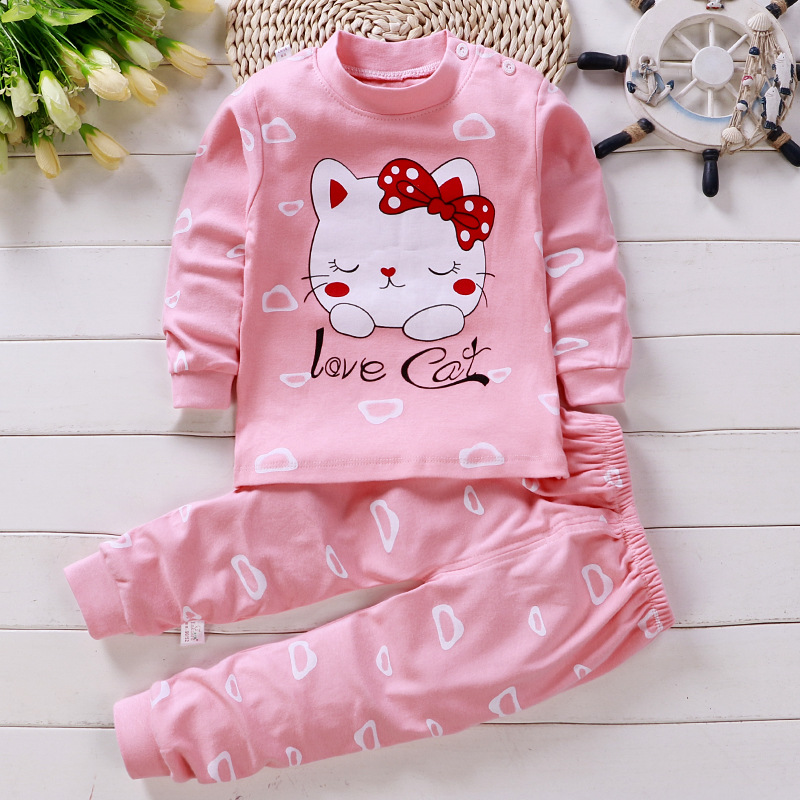 Winter Clothing Newborn - Pyjama en Coton pour Bébé Fille