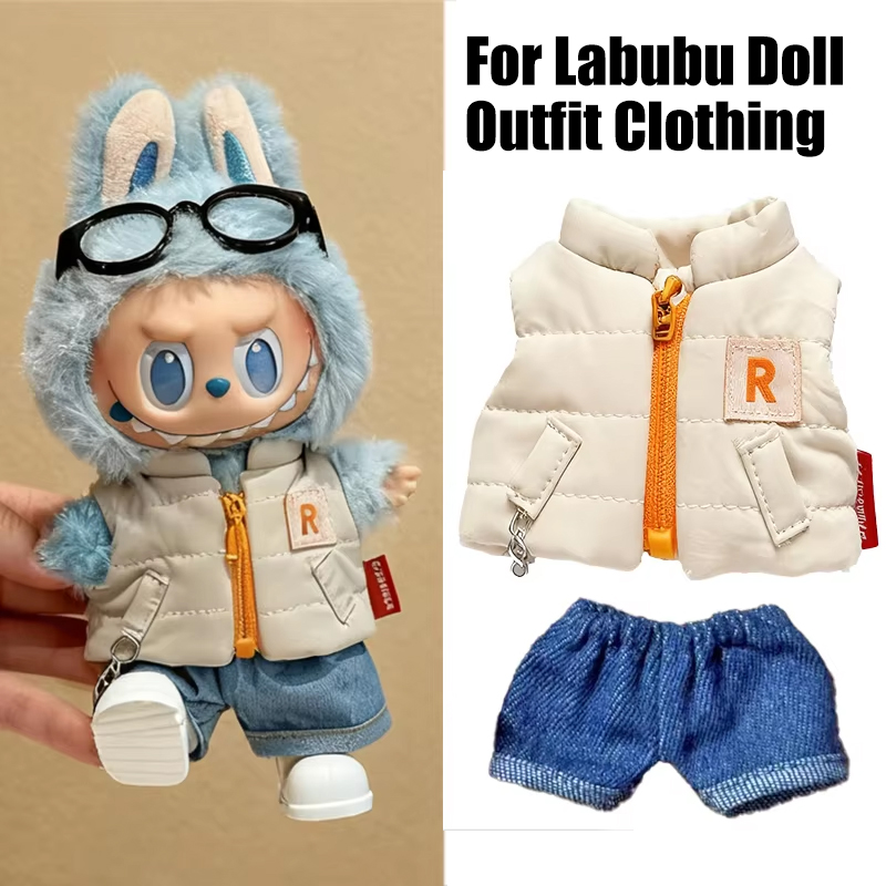 Winter Clothing Items - Pour poupée Labubu de 15 à