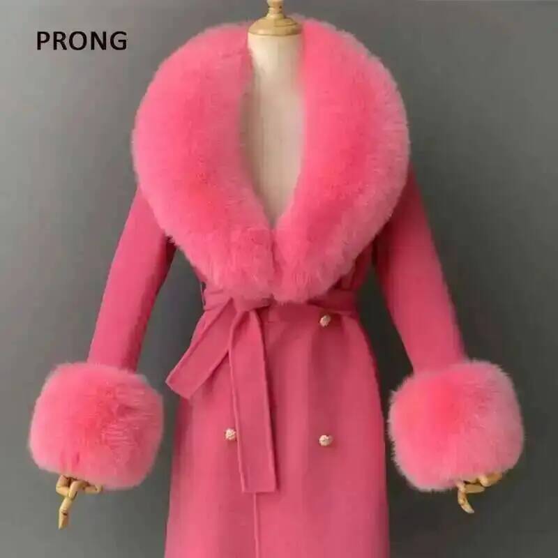 Winter Clothing Items - Ensemble col et manchettes en vraie