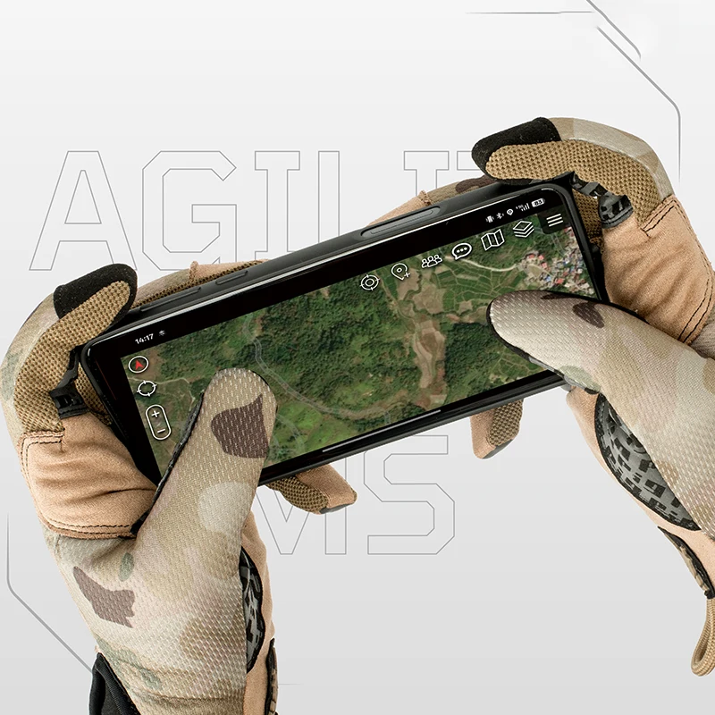 Knit Glove Touch Screen - Gants de tir tactiques légers de