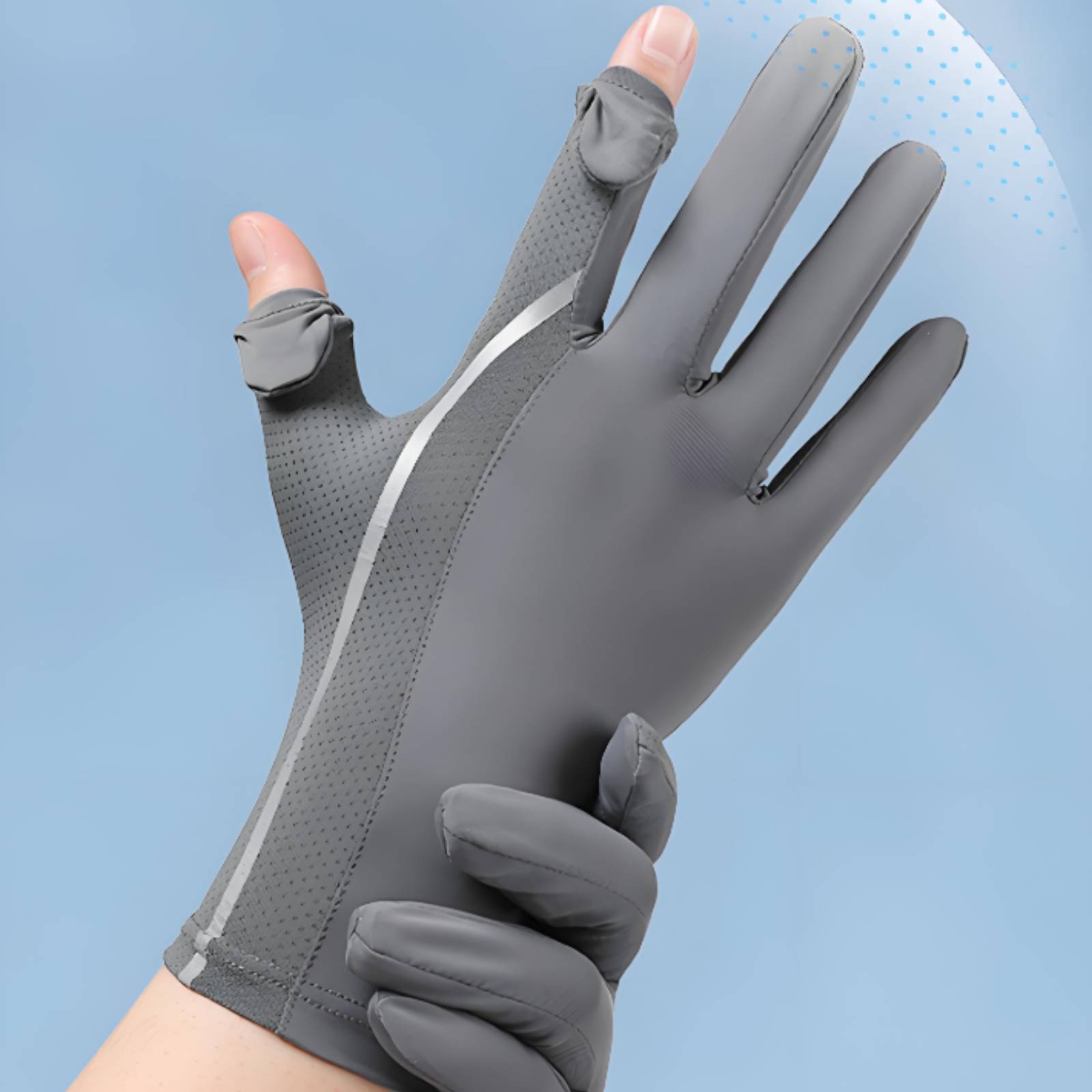 Knit Glove Touch Screen - Gants à doigts entiers, extensibles, compatibles