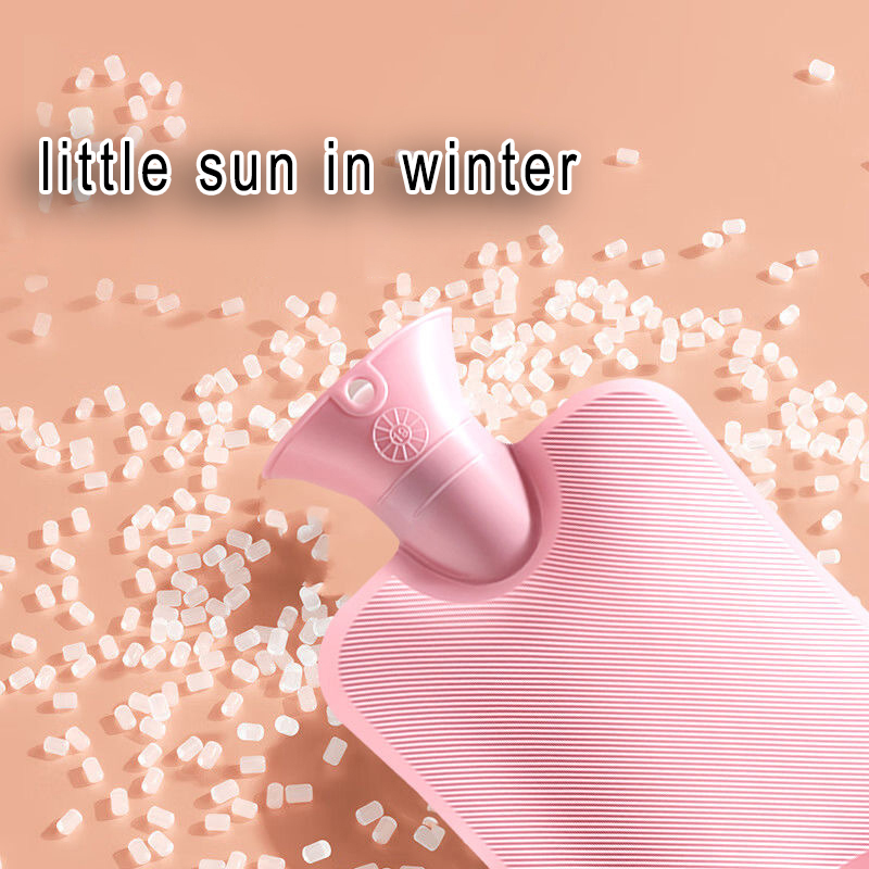 Hand Warmer Reusable - Bouillotte en caoutchouc PVC pour l'hiver,