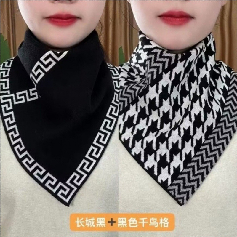 Hiver nouveau Triangle cou épa - Winter Clothing Korea avis et prix