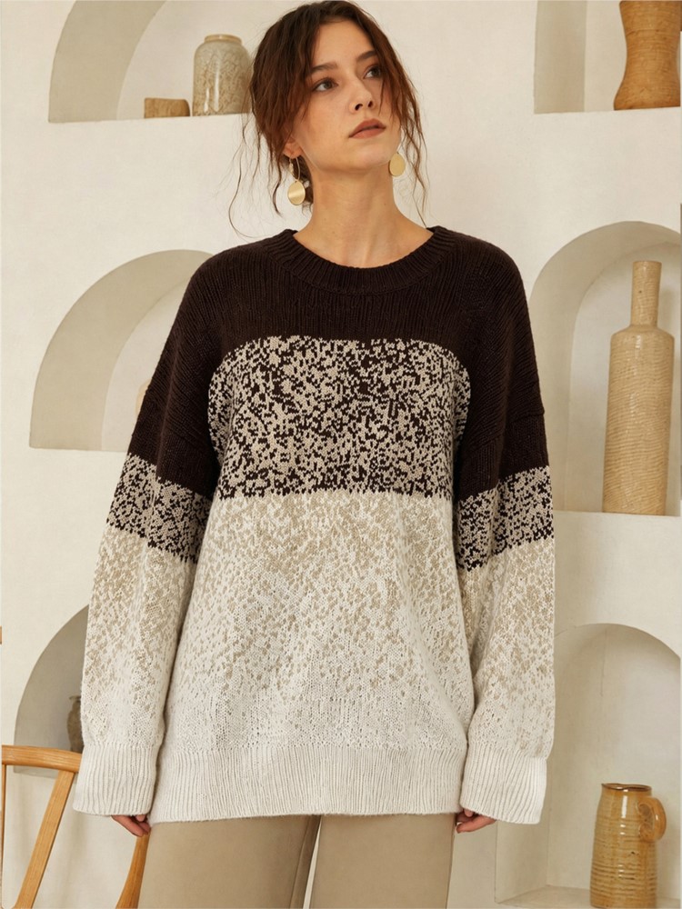 Pull tricoté décontracté à man - Winter Clothing Plus Size avis et prix