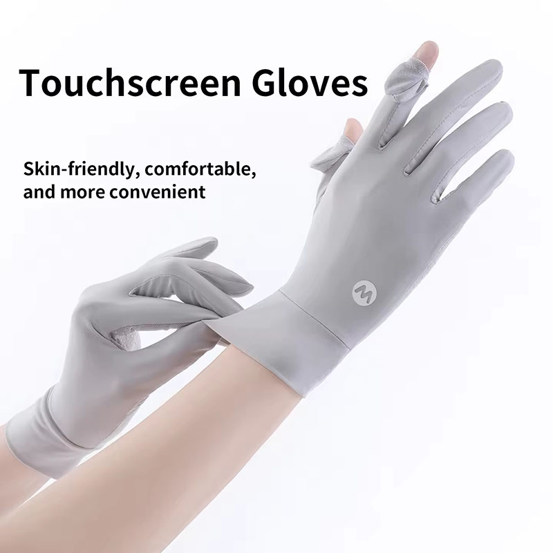 Gants respirants en soie glacé - Knit Glove Touch Screen avis et prix
