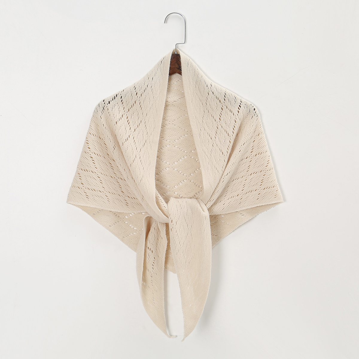 Châle ajouré rayé en forme de  - Winter Clothing Korea avis et prix