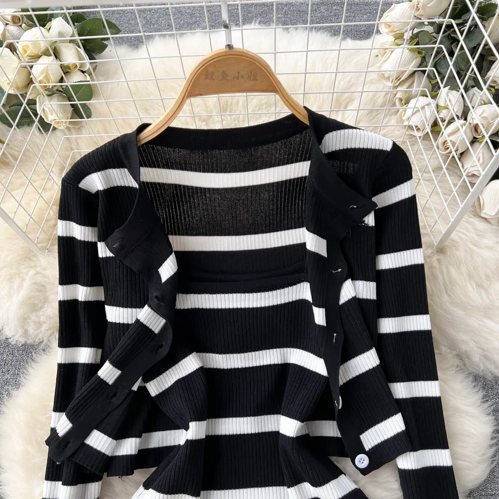 Robe coréenne à bretelles Spag - Winter Clothing Ladies avis et prix