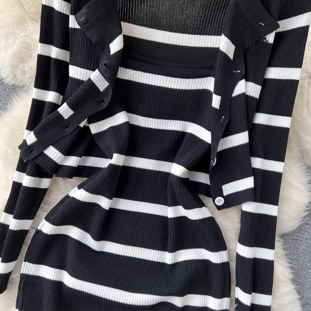 Robe coréenne à bretelles Spag - Winter Clothing Ladies avis et prix