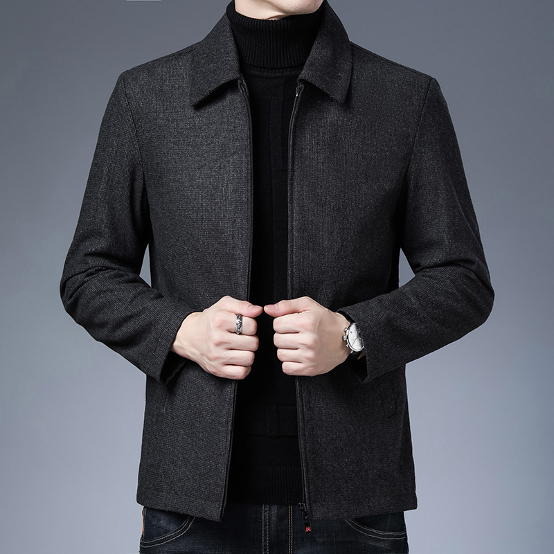 Vestes décontractées monochrom - Quality Winter Clothing Brand avis et prix