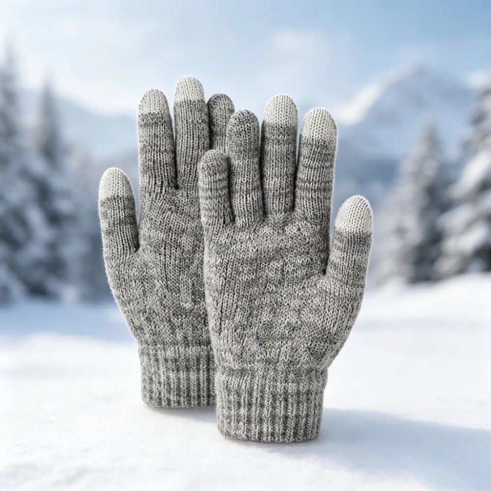 Ensemble de chapeaux et gants  - Knit Glove Touch Screen avis et prix