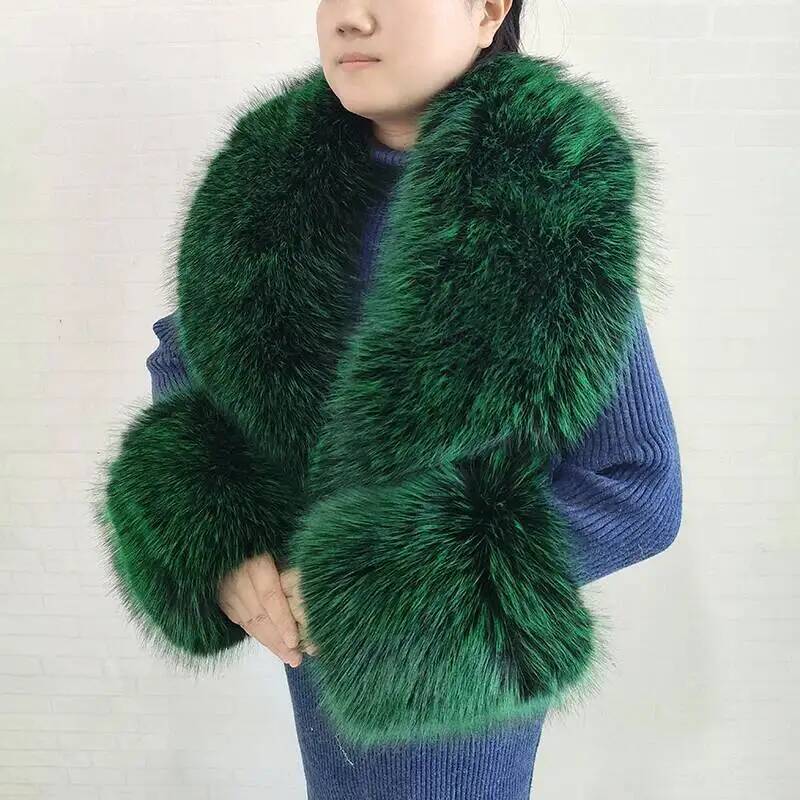 Grand foulard en fausse fourru - Winter Clothing Items avis et prix
