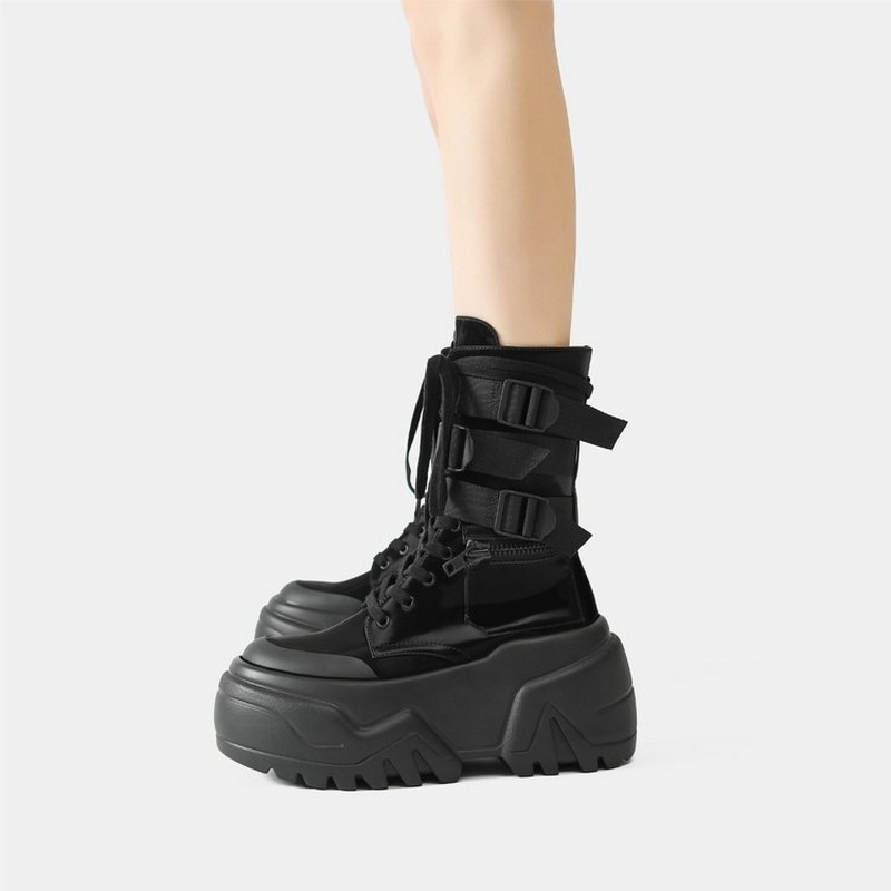 Bottes de moto à plateforme ép - Winter Clothing Korea avis et prix