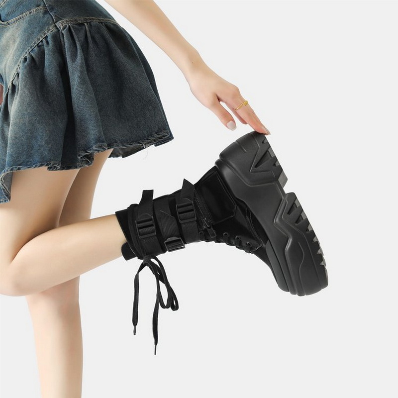 Bottes de moto à plateforme ép - Winter Clothing Korea avis et prix