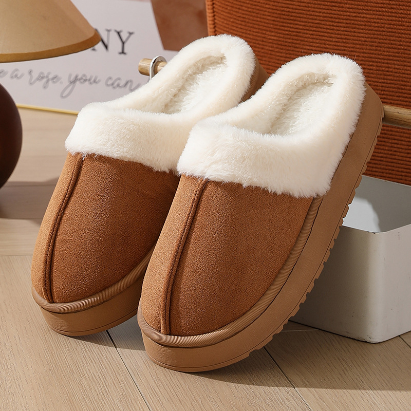 Chaussons en peluche unisexe 2 - Winter Clothing Korea avis et prix
