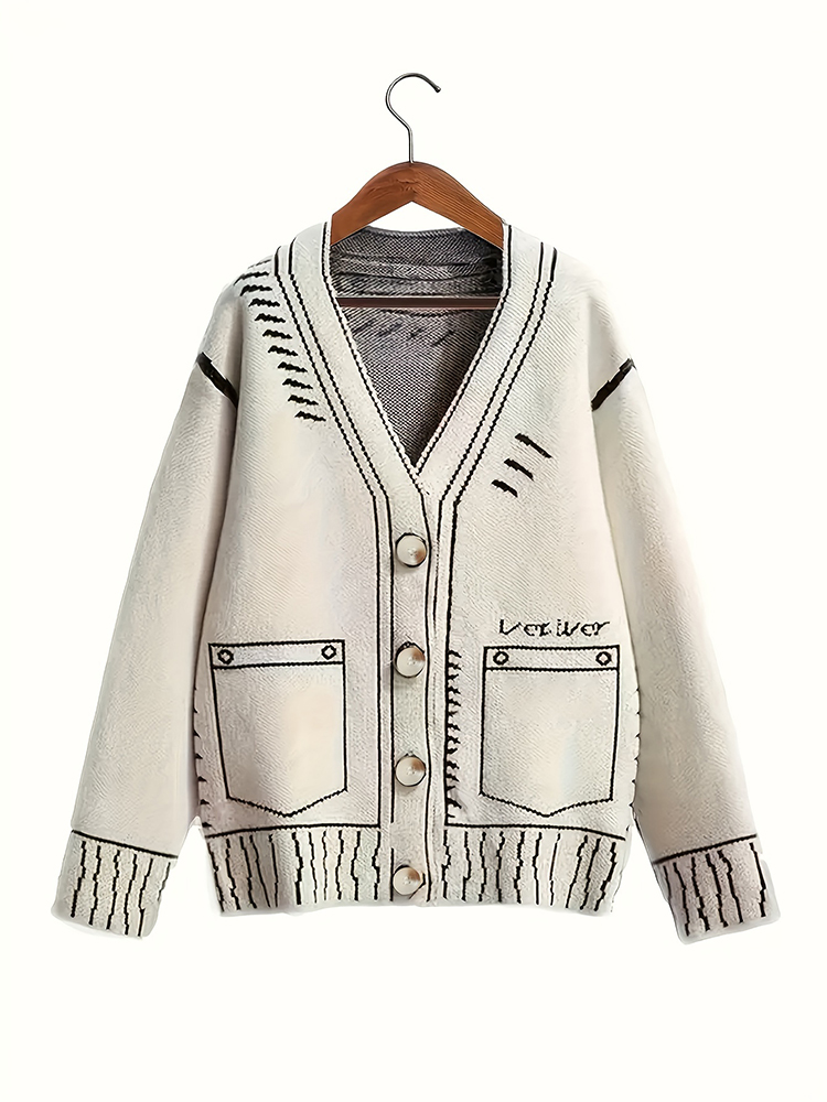 Cardigan boutonné grande taill - Winter Clothing Items avis et prix