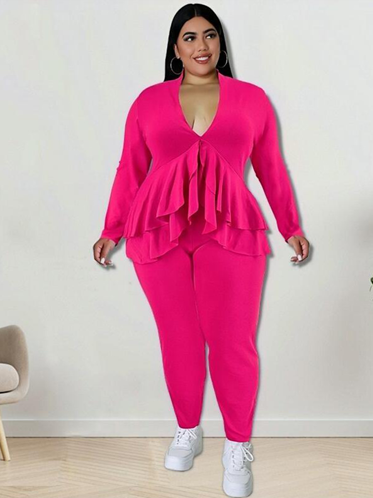 Ensemble deux pièces chic et é - Winter Clothing Plus Size avis et prix