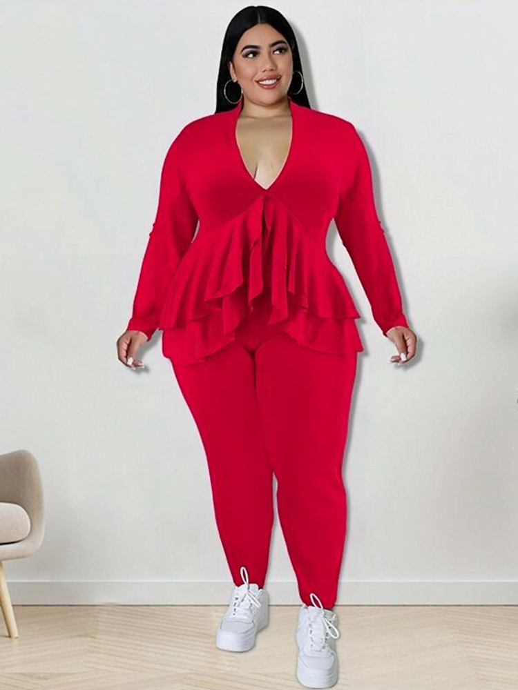 Ensemble deux pièces chic et é - Winter Clothing Plus Size avis et prix