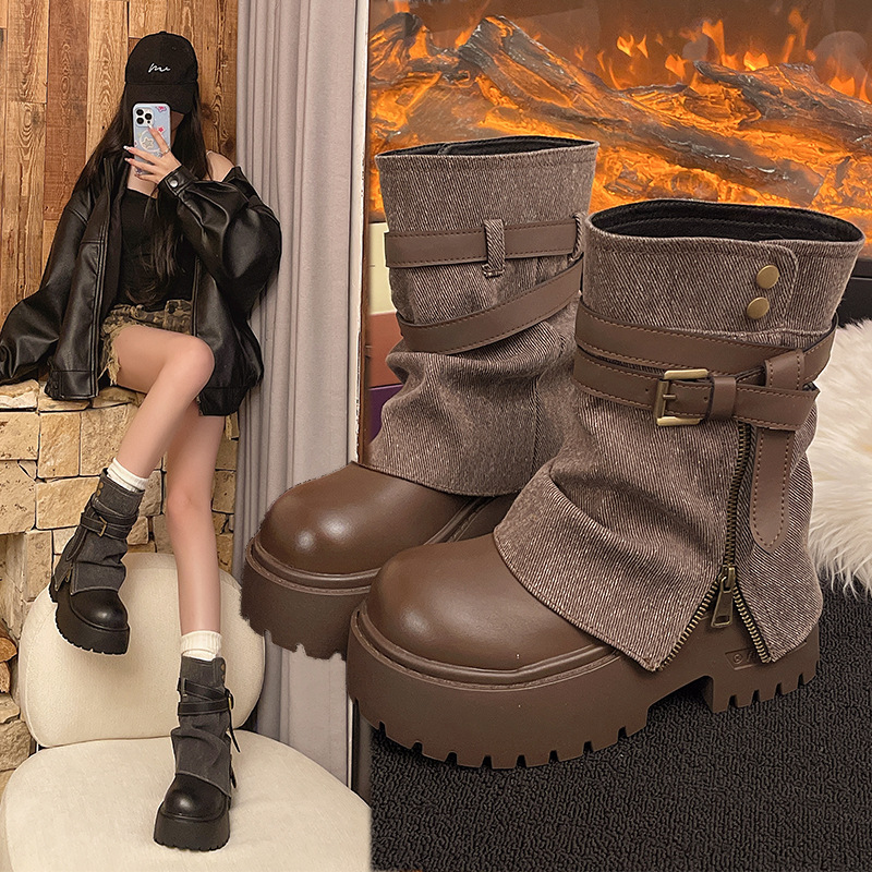 Bottines pour femmes, style co - Winter Clothing Ladies avis et prix