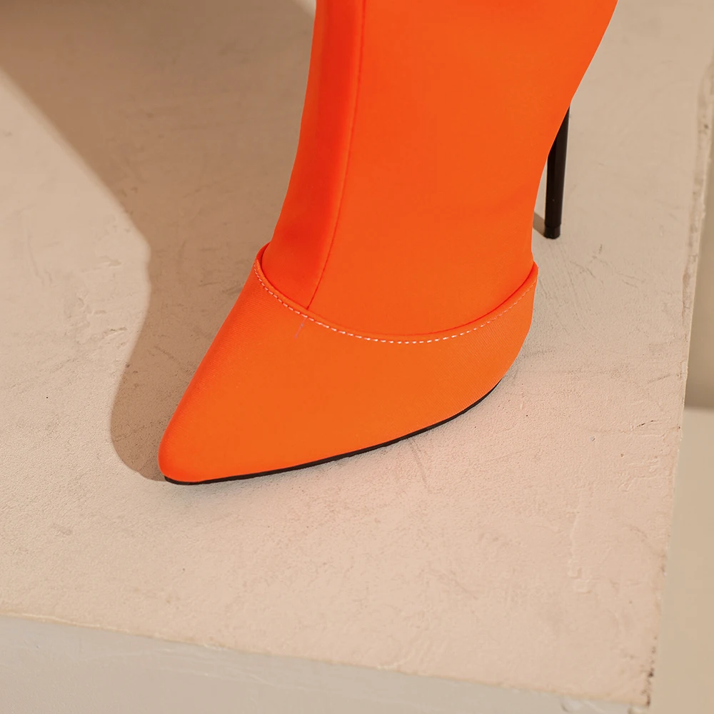 Nouveau hiver Glamour Orange j - Winter Clothing Ladies avis et prix