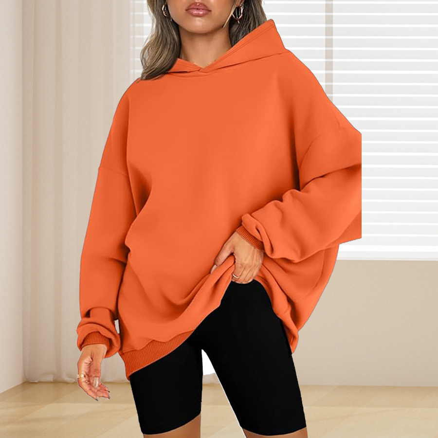 Sweat à capuche basique de cou - Winter Clothing Plus Size avis et prix