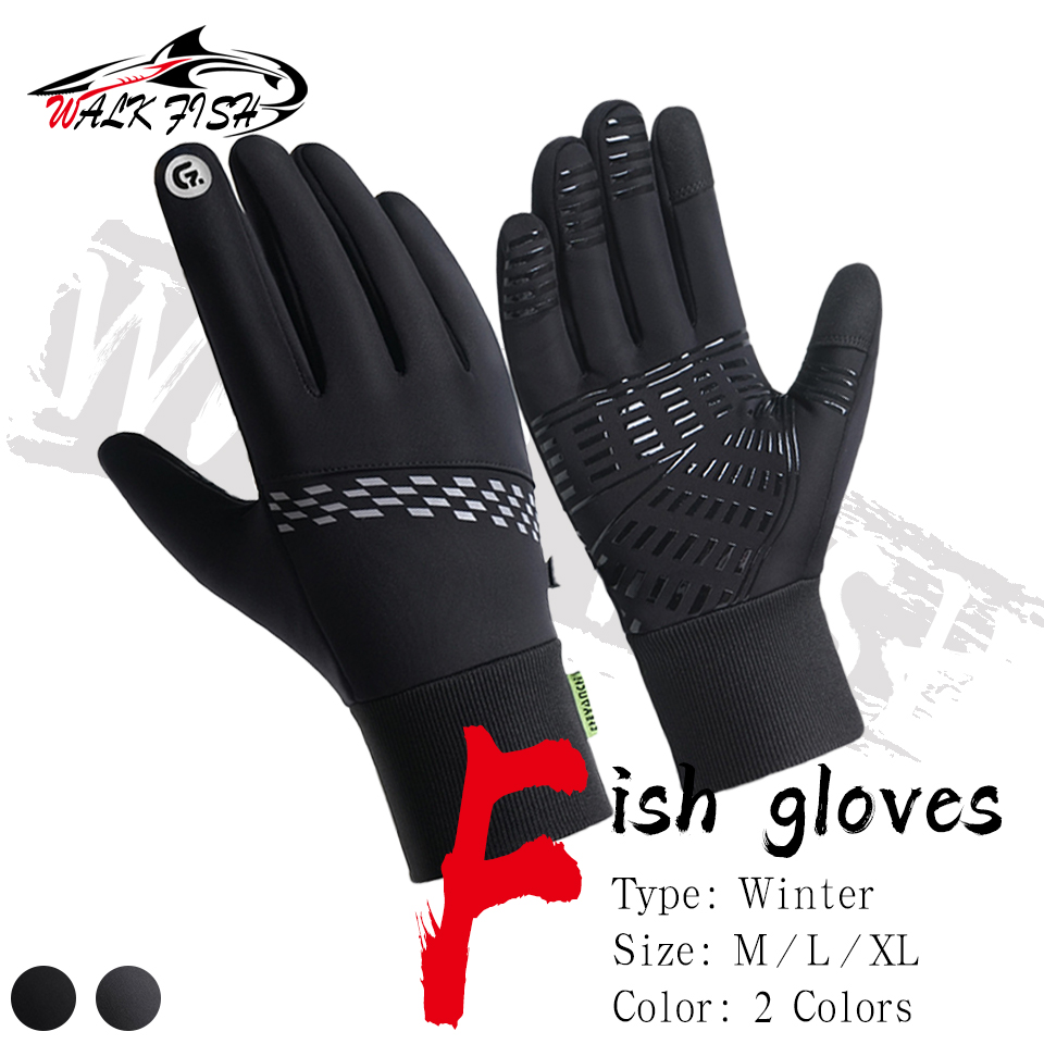 WALK FISH – gants de pêche pou - Knit Glove Touch Screen avis et prix