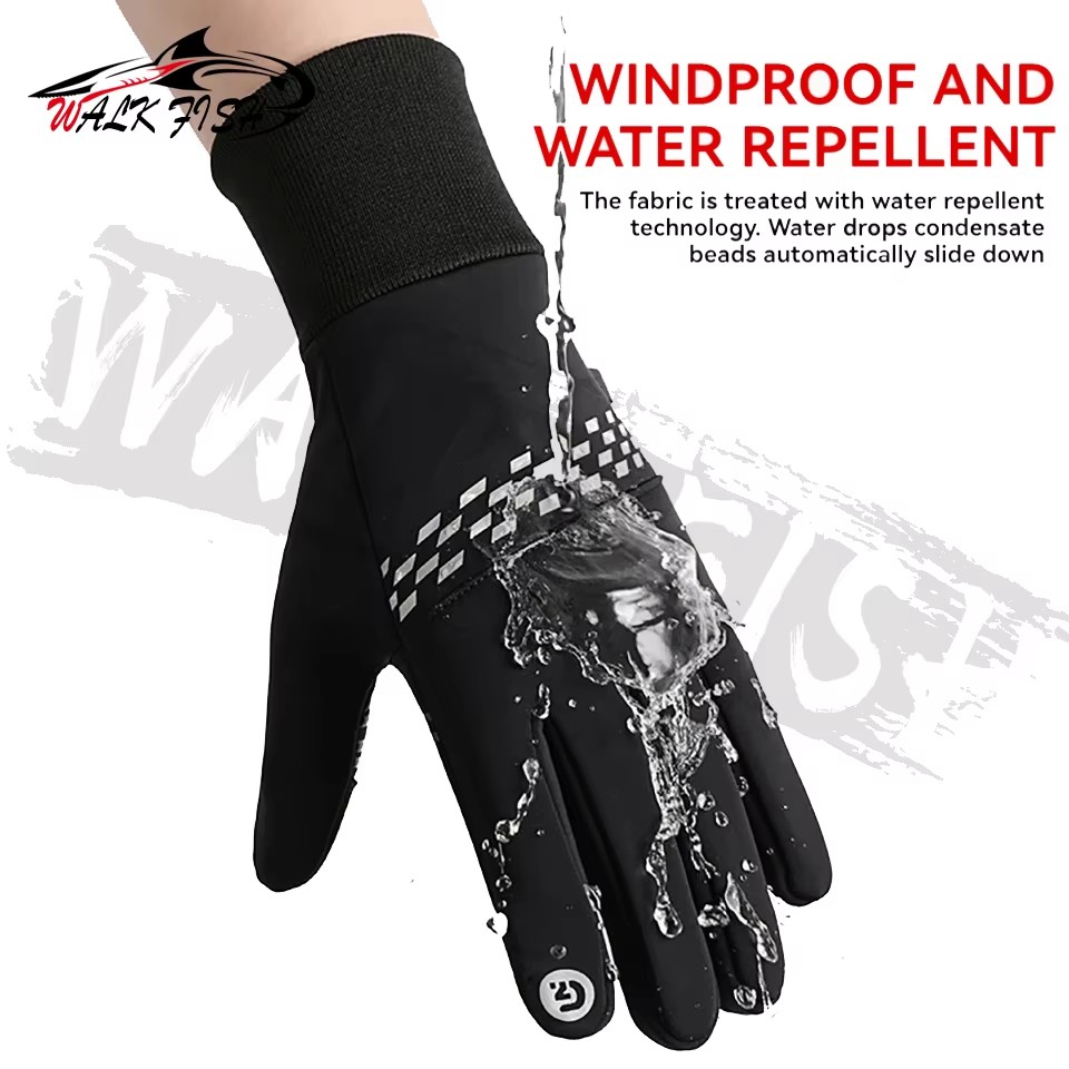 WALK FISH – gants de pêche pou - Knit Glove Touch Screen avis et prix