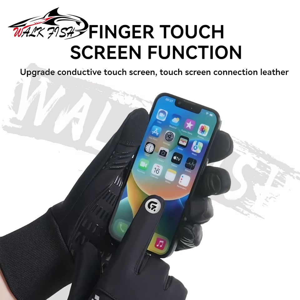 WALK FISH – gants de pêche pou - Knit Glove Touch Screen avis et prix