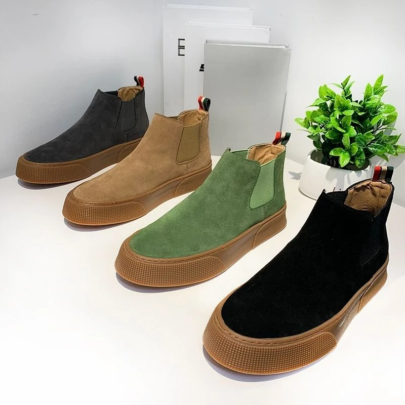Bottes Chelsea montantes en da - Winter Clothing Korea avis et prix