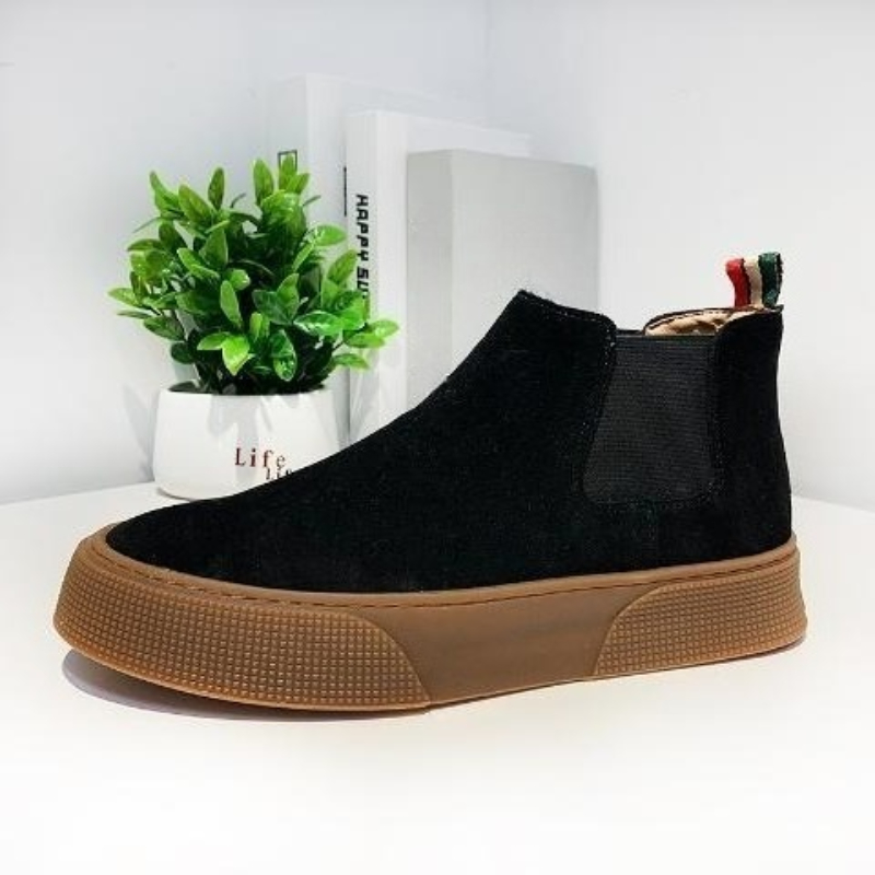 Bottes Chelsea montantes en da - Winter Clothing Korea avis et prix