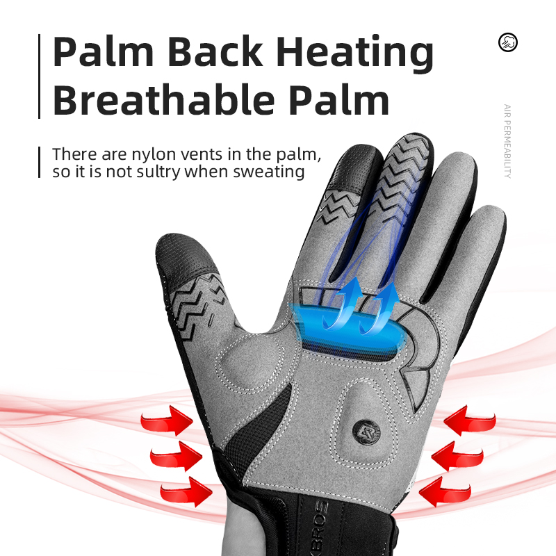 ROCKBROS gant d'hiver chauffan - Knit Glove Touch Screen avis et prix