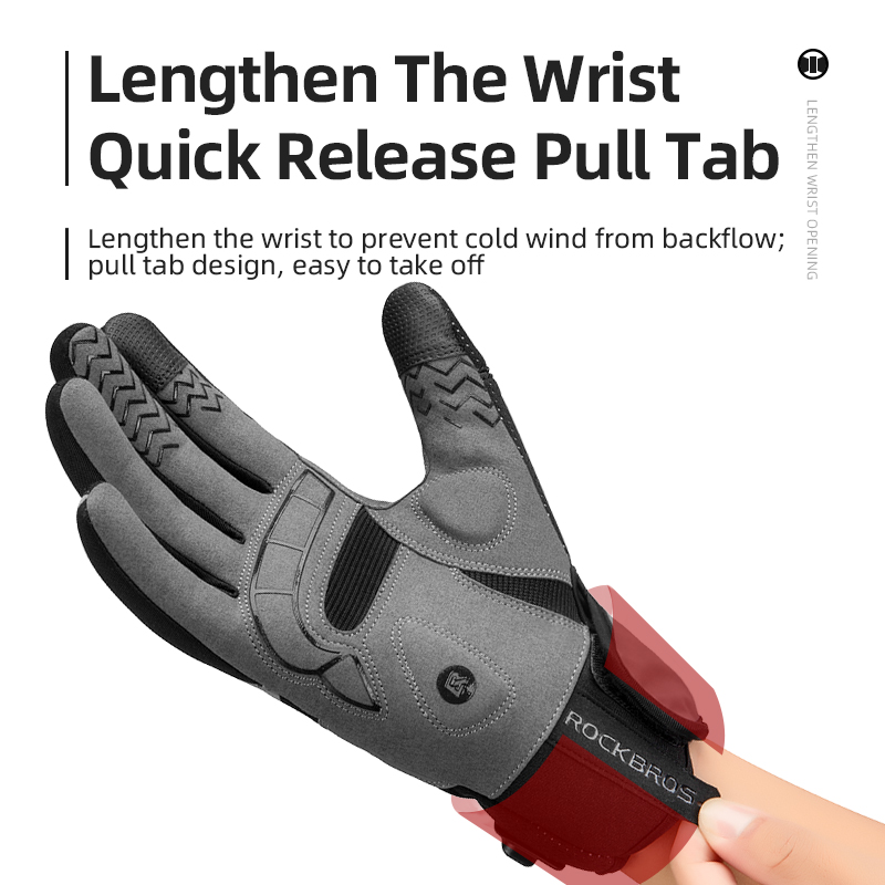 ROCKBROS gant d'hiver chauffan - Knit Glove Touch Screen avis et prix