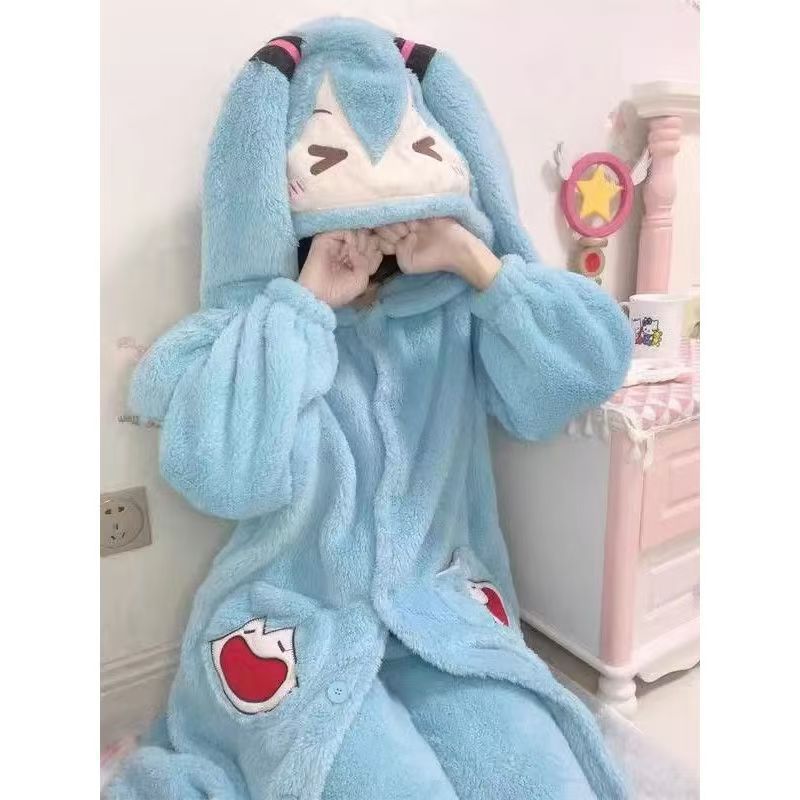 Pyjama Miku Anime Mignon en Ve - Warm Winter Clothing avis et prix