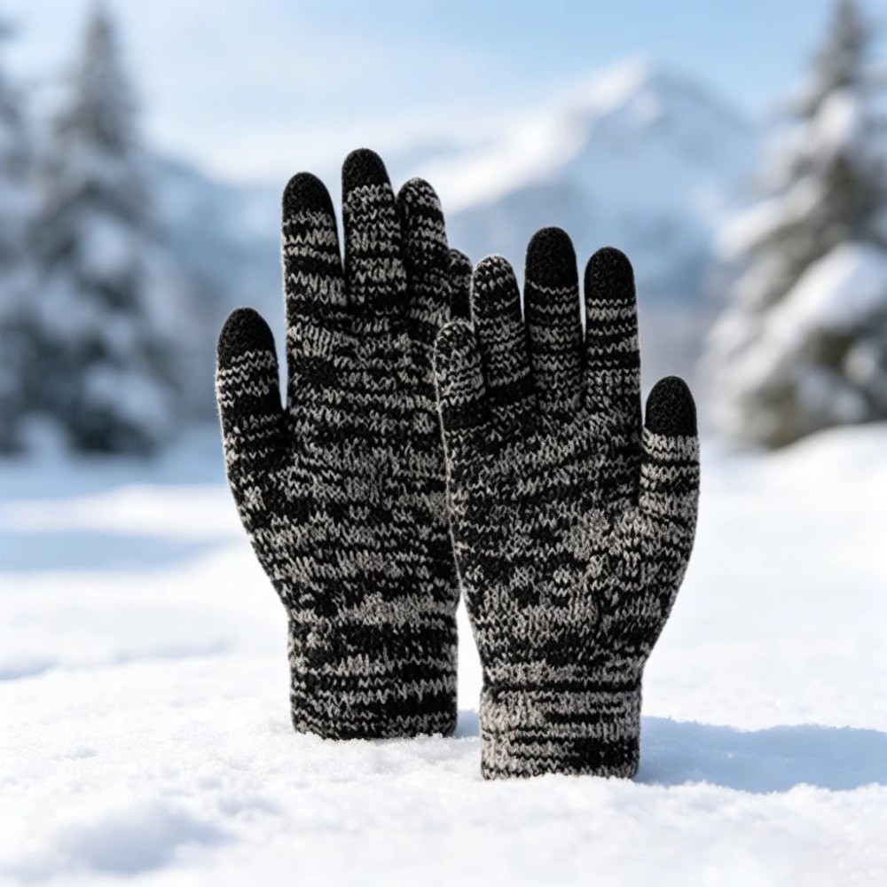 Ensemble de 2 pièces : Bonnet  - Knit Glove Touch Screen avis et prix