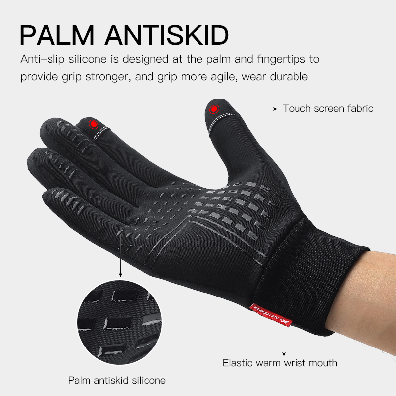 Gants d'équitation de moto pou - Knit Glove Touch Screen avis et prix